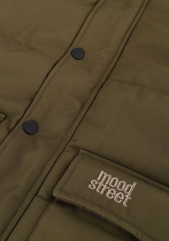 Moodstreet - JASPER M507-6230 - Jongensparka - Khaki - Gerecycled Polyester