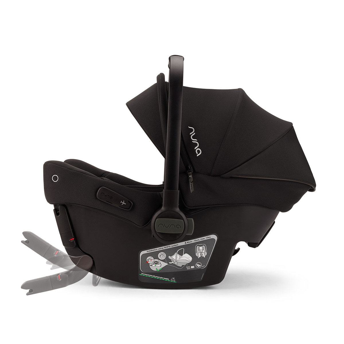 Nuna Nuna Babyschale Pipa Urbn mit integriertem Isofix