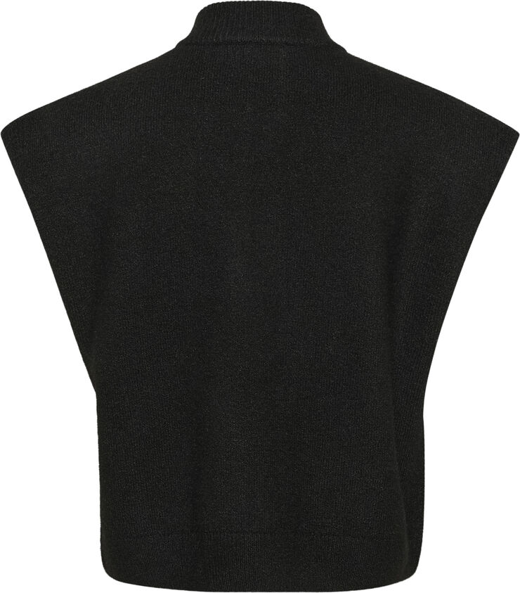 Cream CRJangle Knit Slipover Pitch black