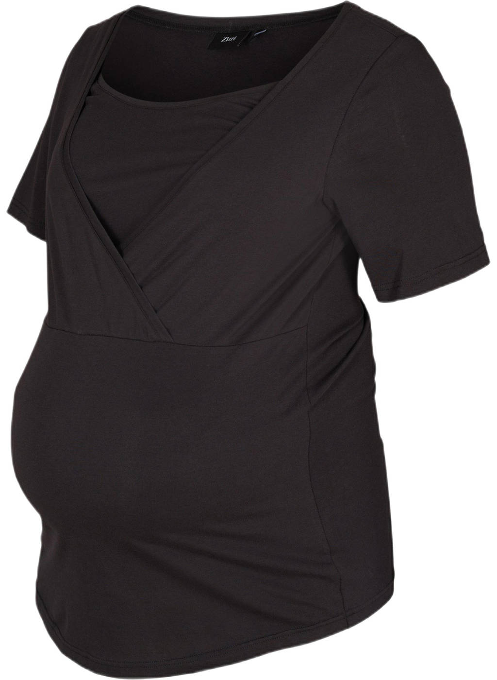Zizzi Maternity zwangerschaps- en voedingstop zwart