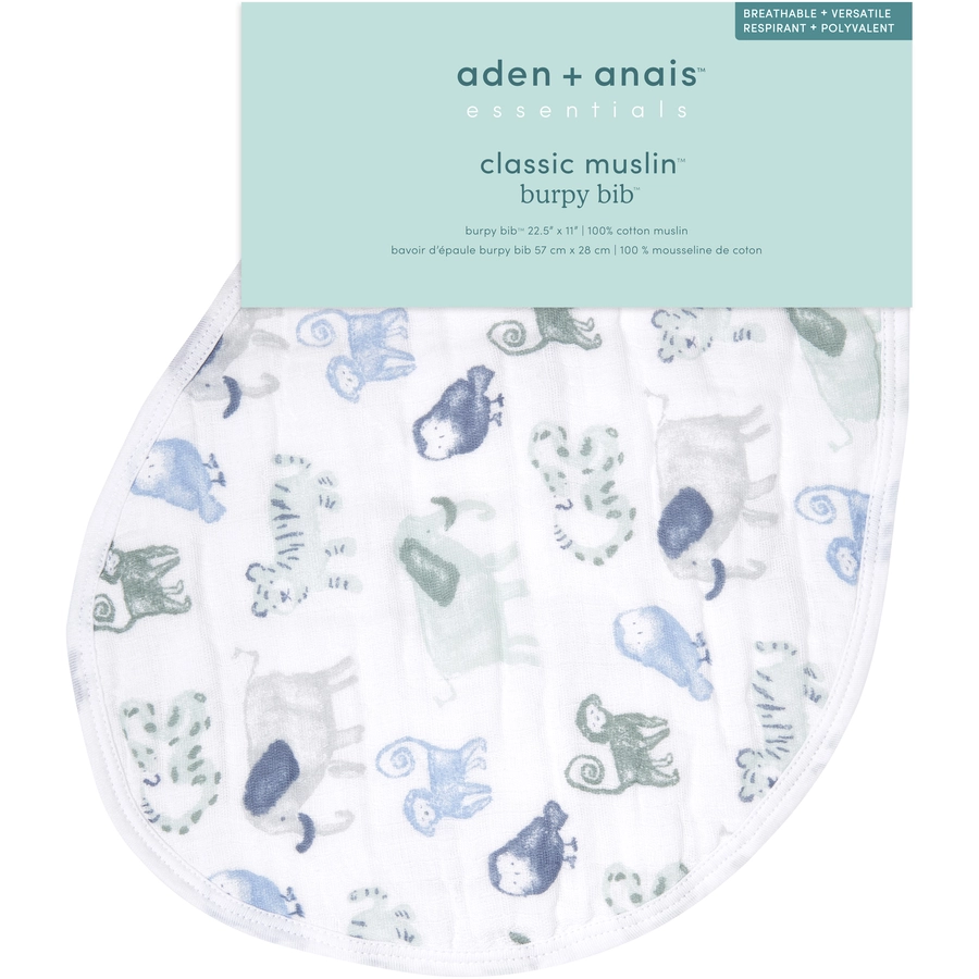 aden + anais™ essentials Baumwoll-Musselin-Baby-Lätzchen time to dream