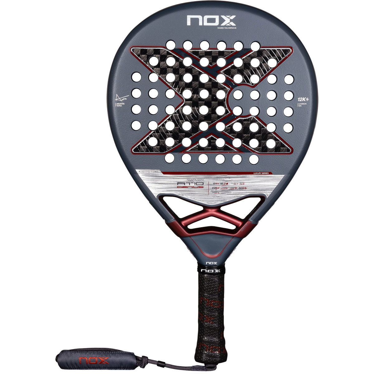 NOX AT10 Genius 12K By Agustín Tapia 2025 Padel Bat