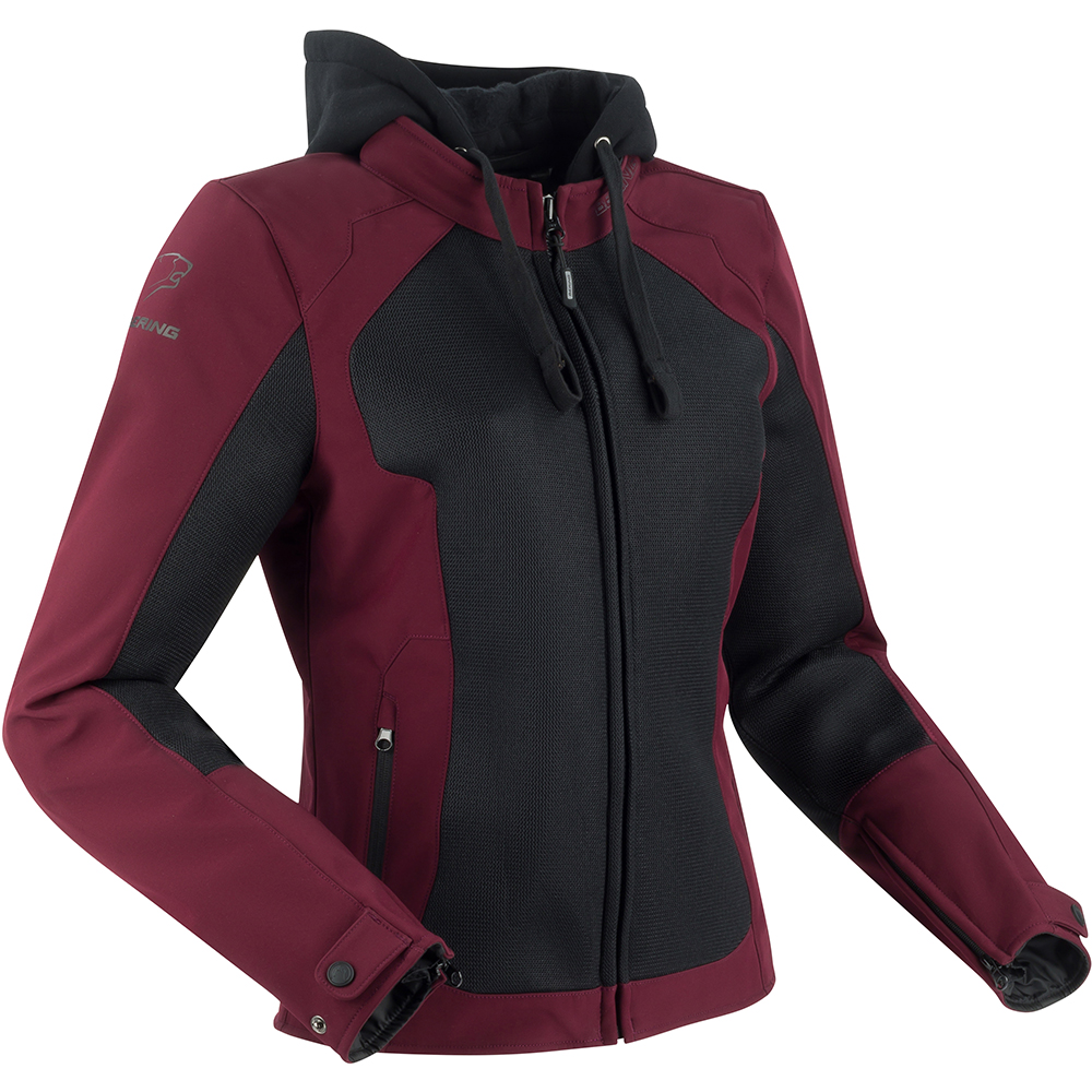 Bering - Sweat Zippé Femme Lady Zenith Fuchsia / Noir