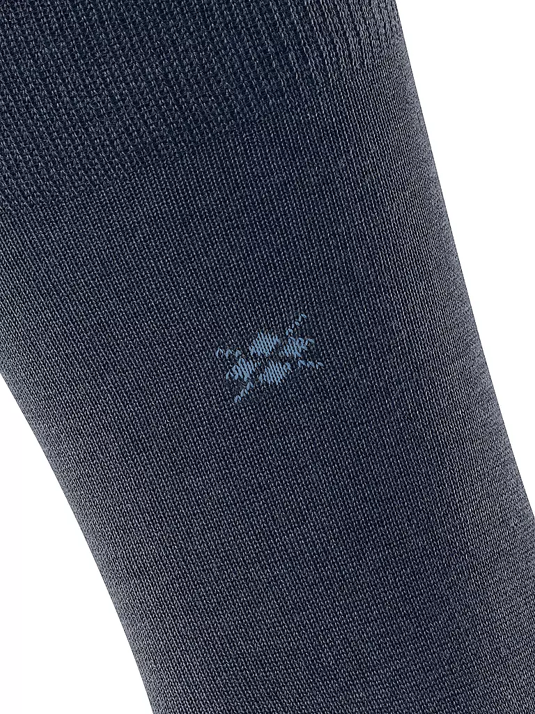 BURLINGTON Herren Socken LEEDS 40-46 dark blue mel blau