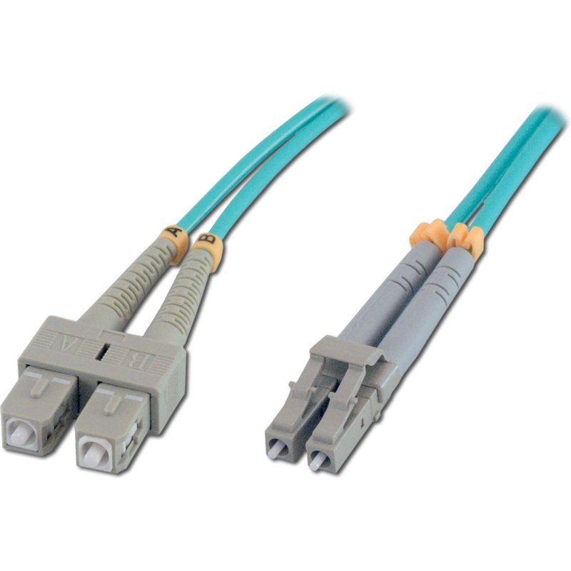MCL FJOM3/SCLC-2M câble InfiniBand et à fibres optiques SC LC LC/SC Couleur aqua