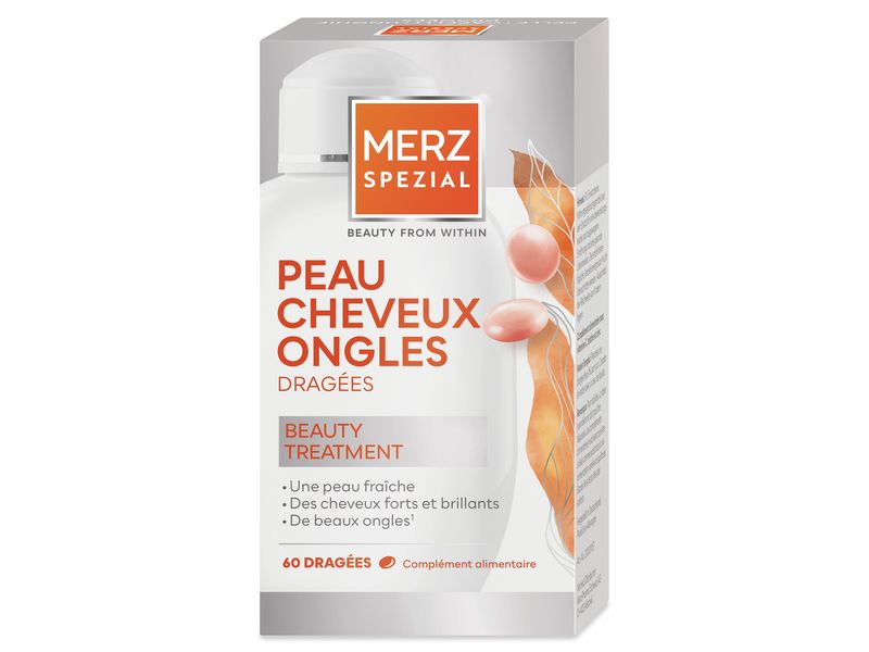Merz Spezial Haut Haare Nägel Dragees 60 Stück Nahrungsergänzungsmittel