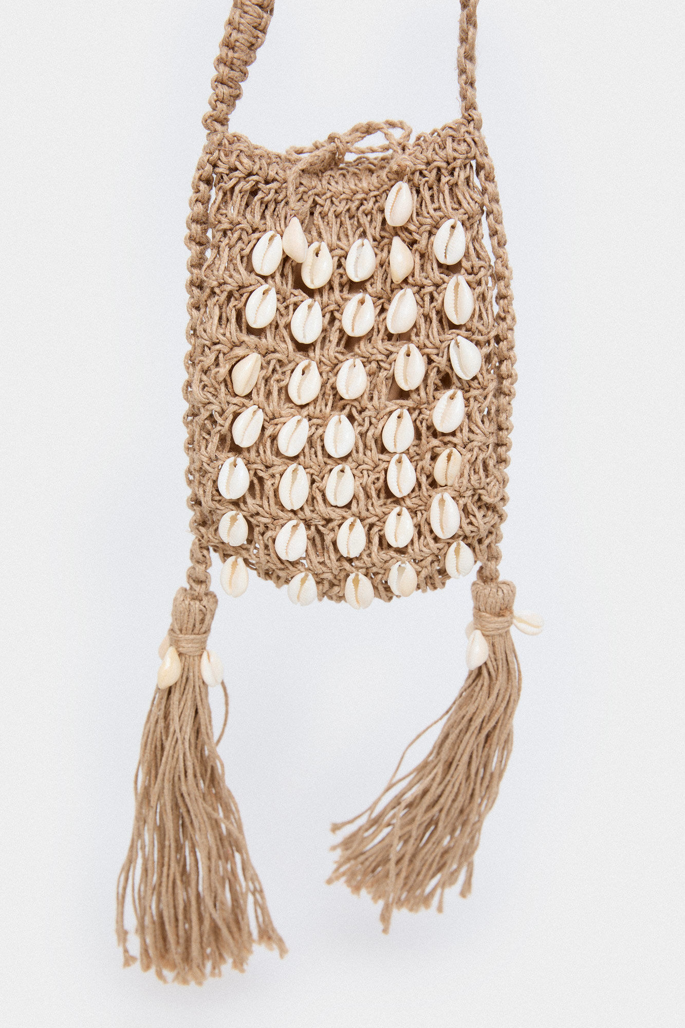 Conchas de bolso - Bege