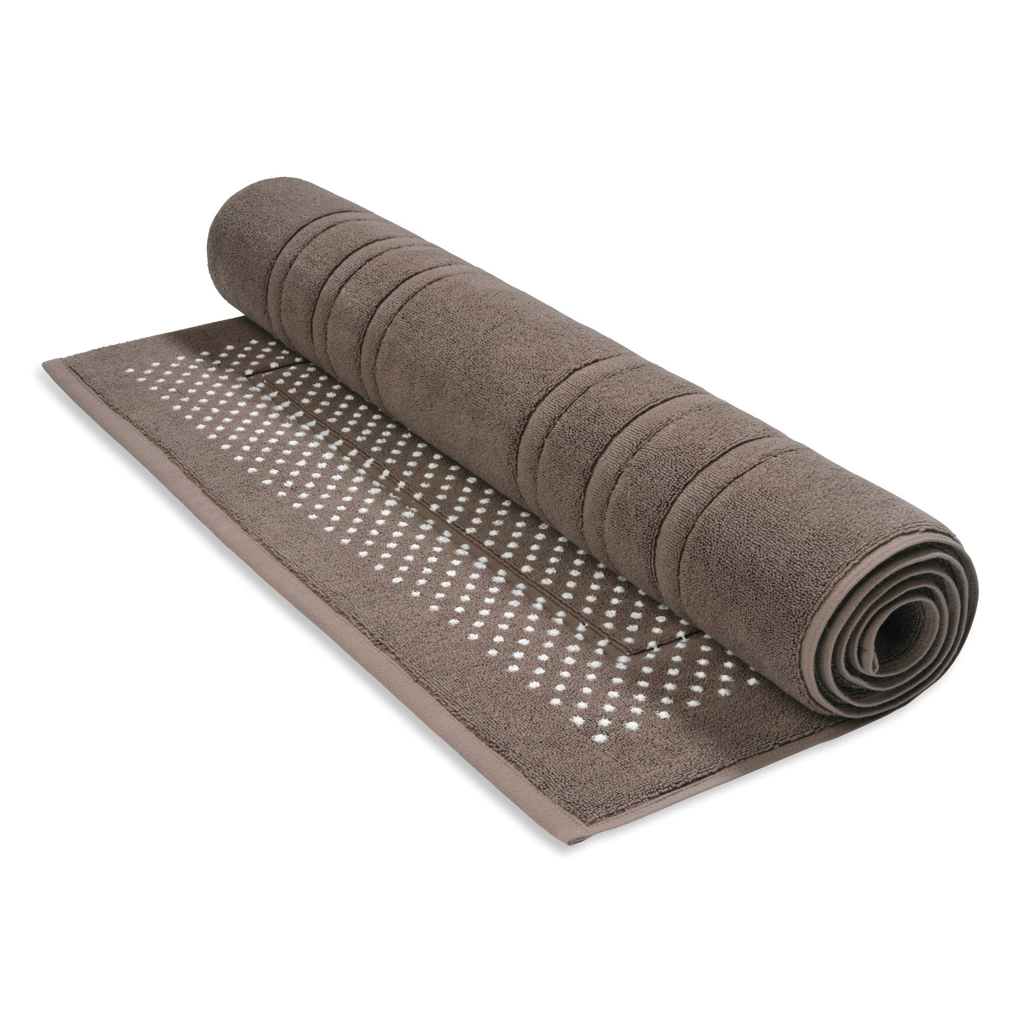 Houston Badmat Espresso | 60 x 100 cm | Bruin | Katoen