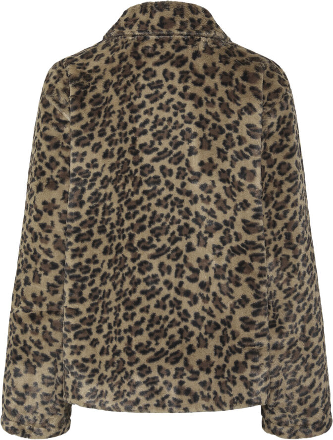 Pieces PCROBYN JACKET Brown sugar/leo
