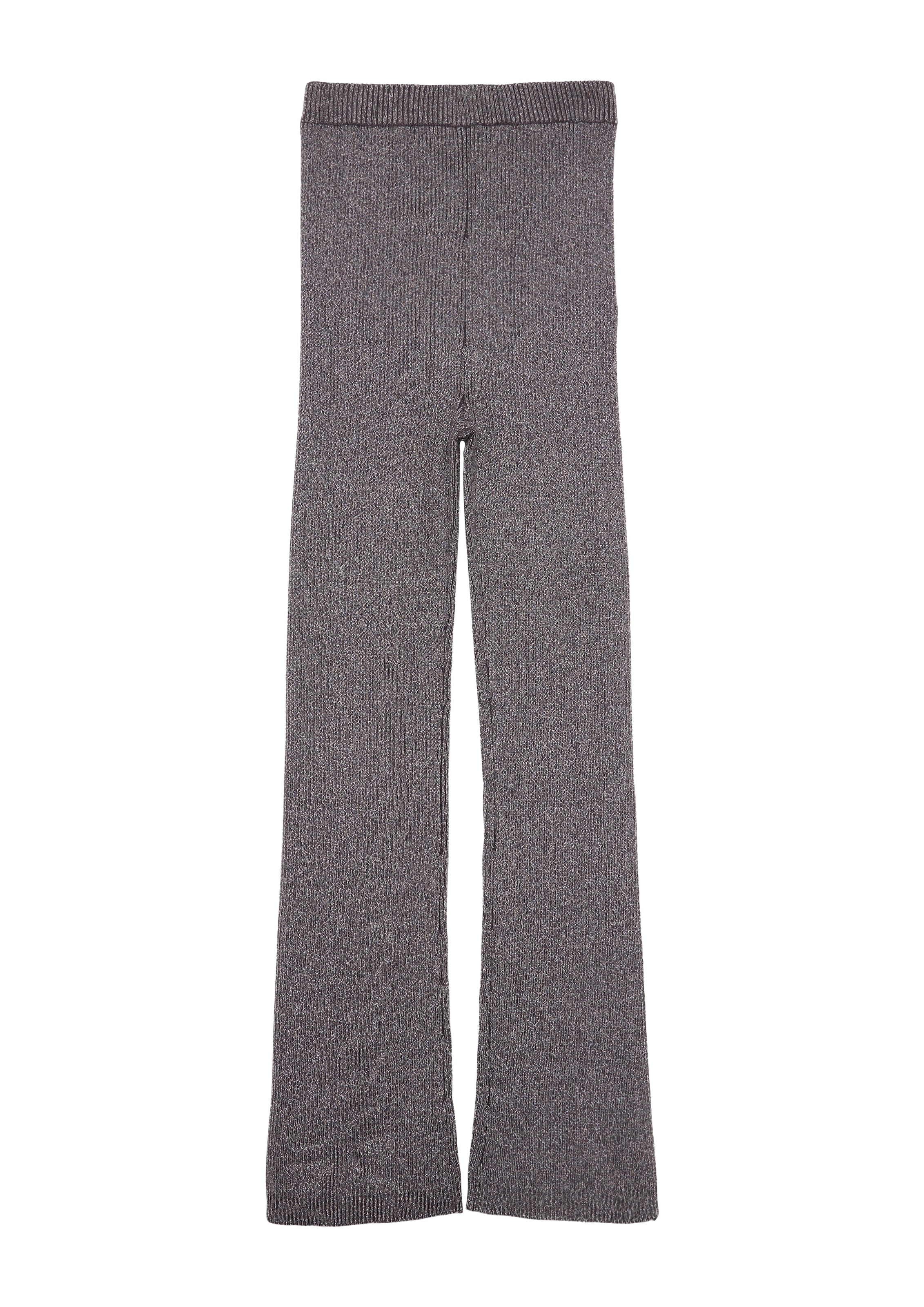 s.Oliver Junior Leggings  mit metallisierten Fasern, in Rippstrick-Optik