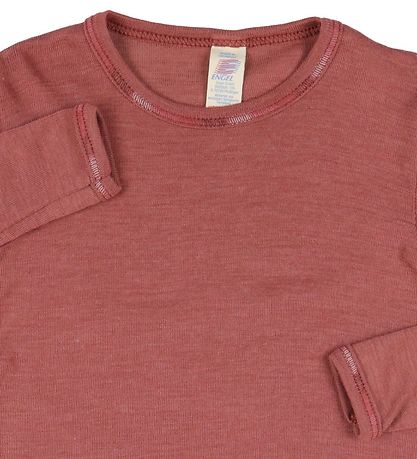 Engel Pullover - Wolle/Seide - Kupfer