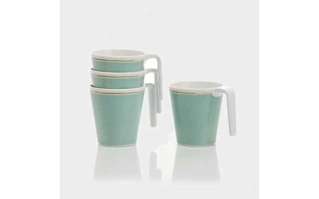 Flamefield Stacking Mug Becher 4er Set 350 ml
