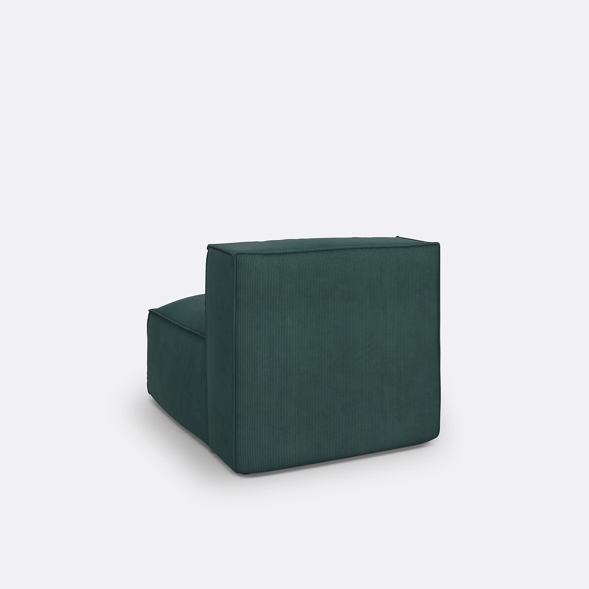 LA REDOUTE INTERIEURS<br>Sofá modular canelado de veludo, Seven