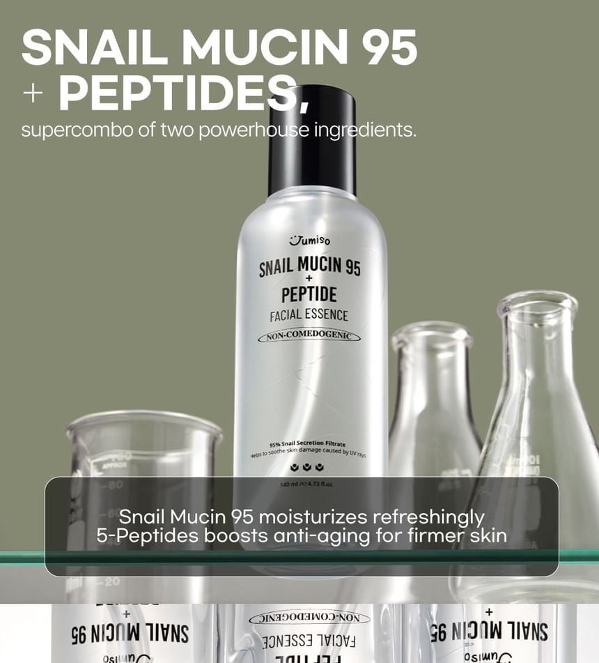 JUMISO - Slakkenslijm 95 + Peptide Gezichtsessence Mini
