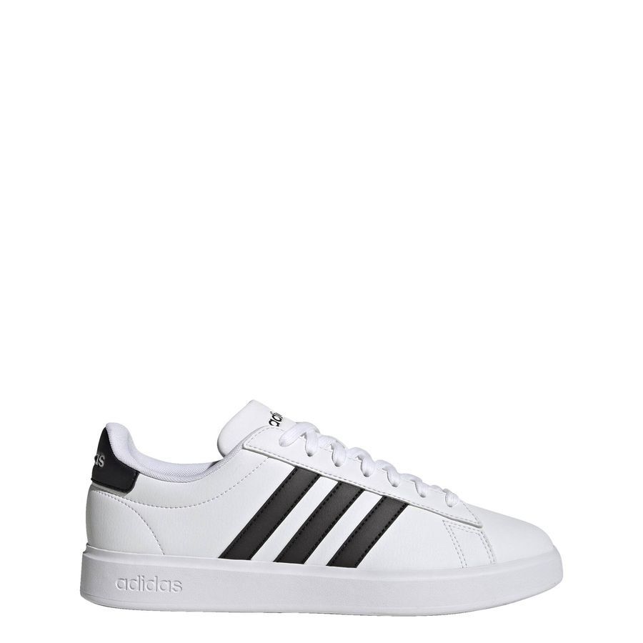 adidas Chaussures Court Cloudfoam Comfort - Blanc/Noir