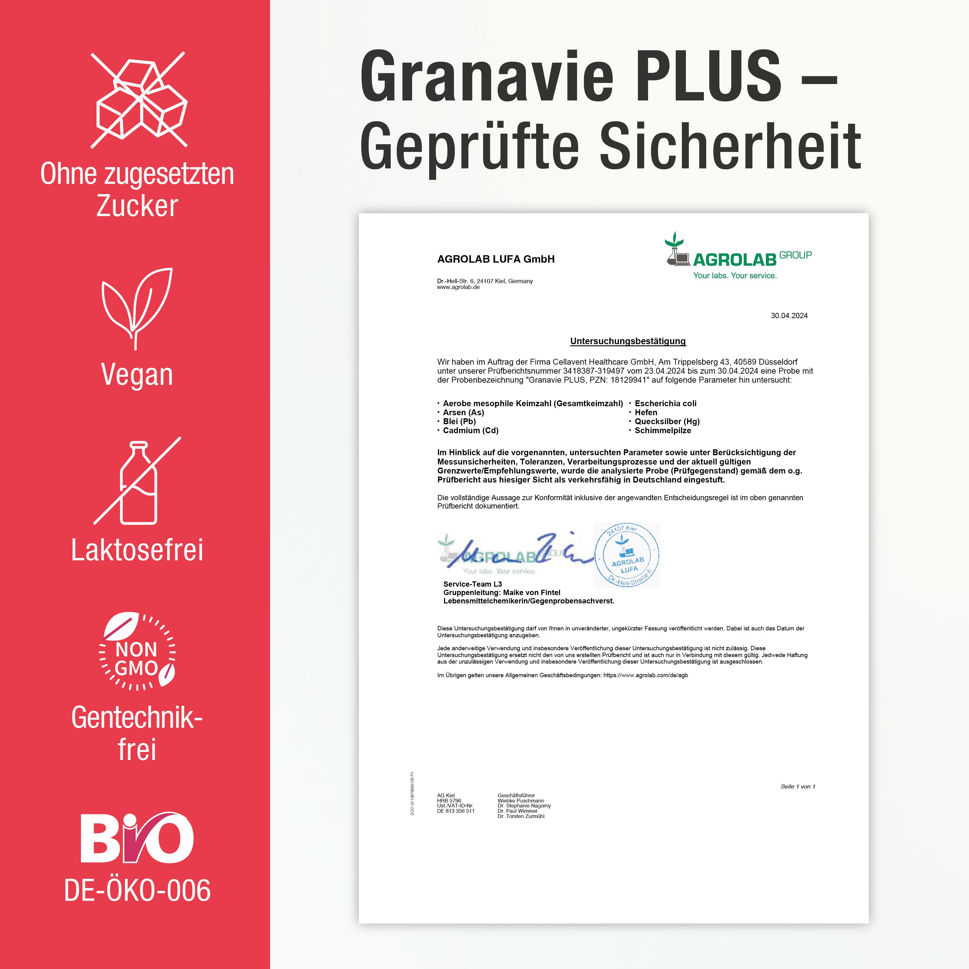 GRANAVIE PLUS Granatapfel