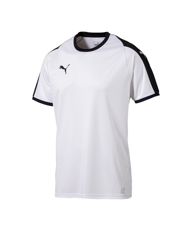 PUMA LIGA Trikot kurzarm Weiss Schwarz F04