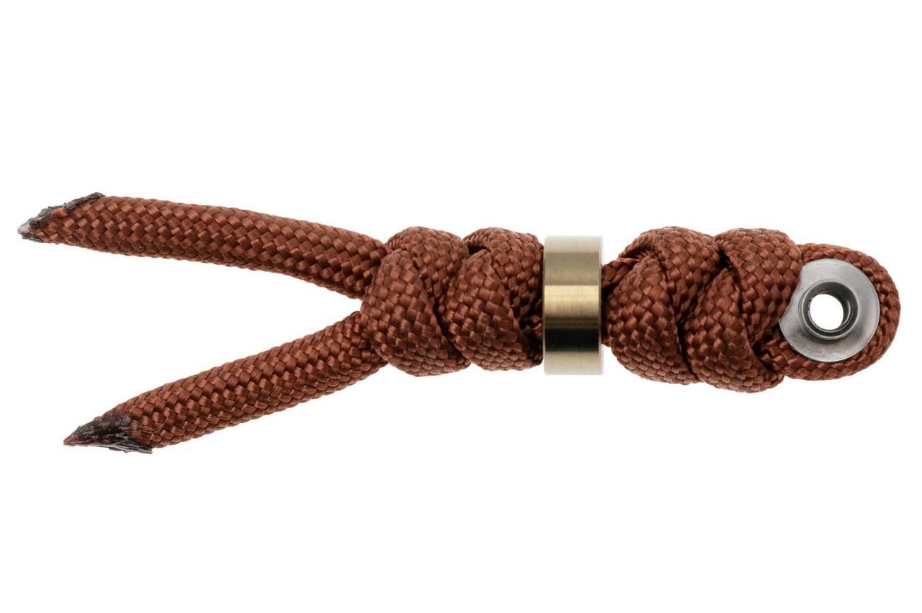 Chris Reeve Small Inkosi Lanyard with bead rust/gold SIN-7018