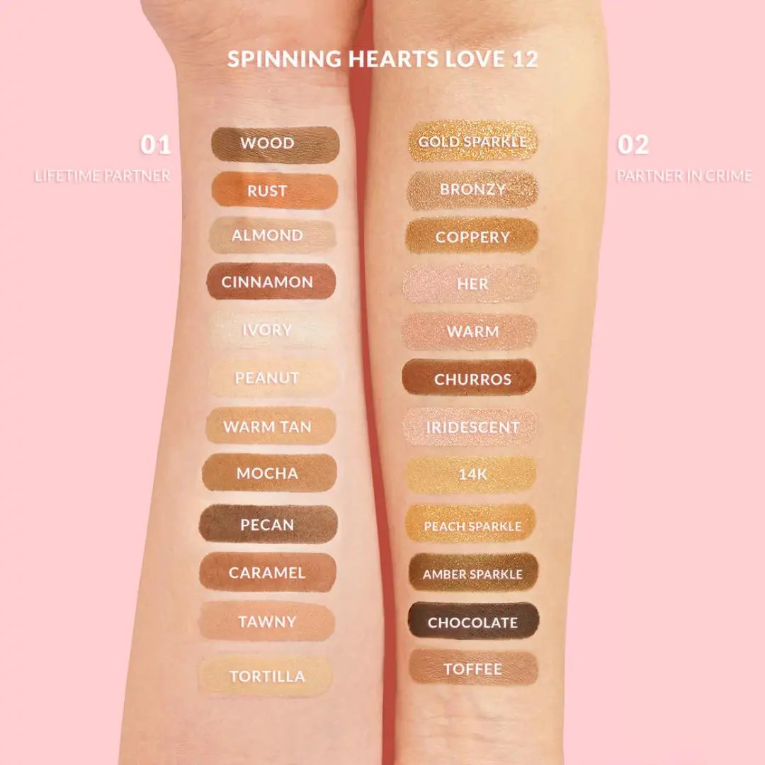 Spinning Hearts Love Palette Lifetime Partner