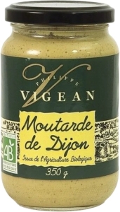 VIGEAN Moutarde de Dijon Bio, 350 g