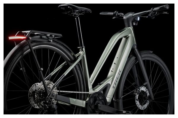 Vélo de Ville Électrique Trek FX  7 Mid-Step Shimano Cues 10V 360Wh 700mm Vert 2025