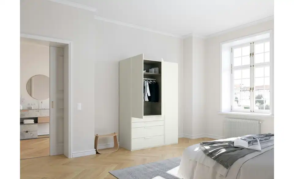 Drehtürenschrank 3 Stück 151 cm
