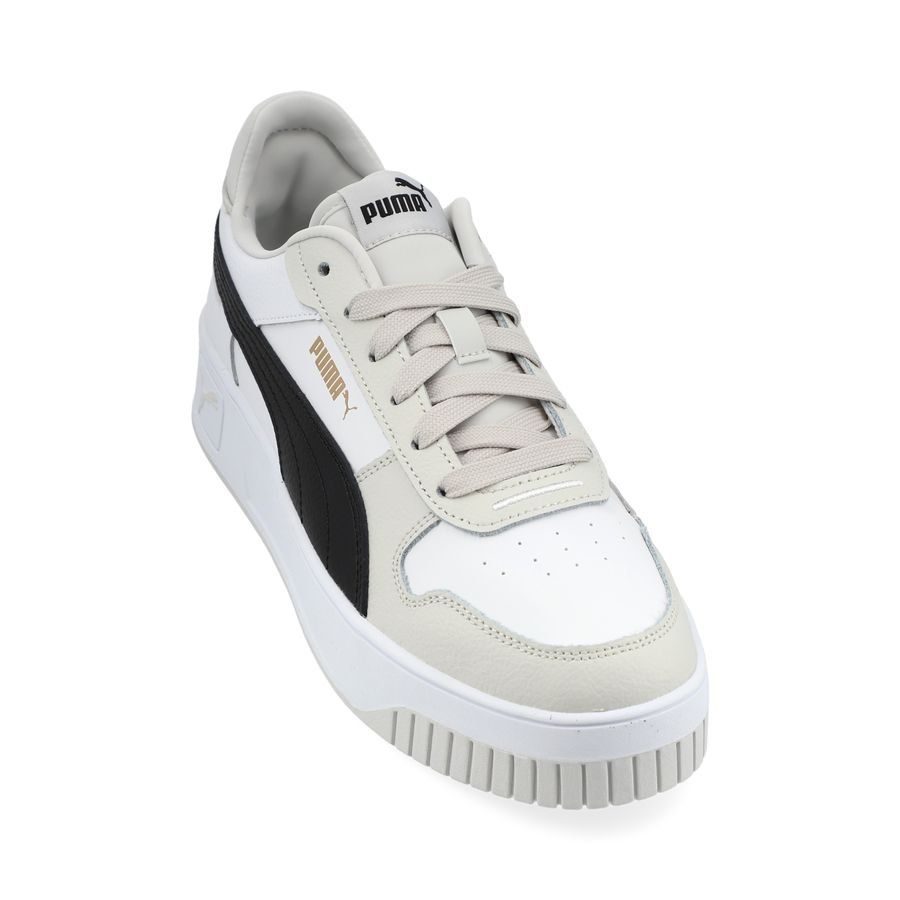 PUMA Chaussures Carina Street - Blanc/Noir/Gris Femme