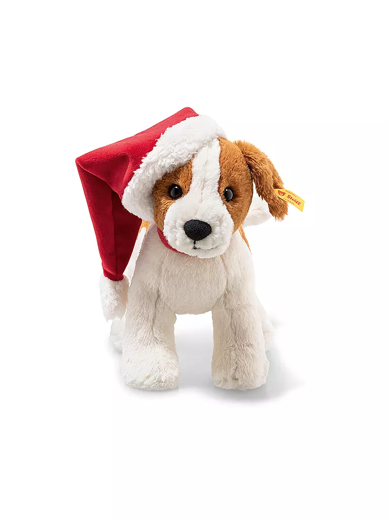STEIFF Cosy Christmas Snuffy Hund 27cm beige