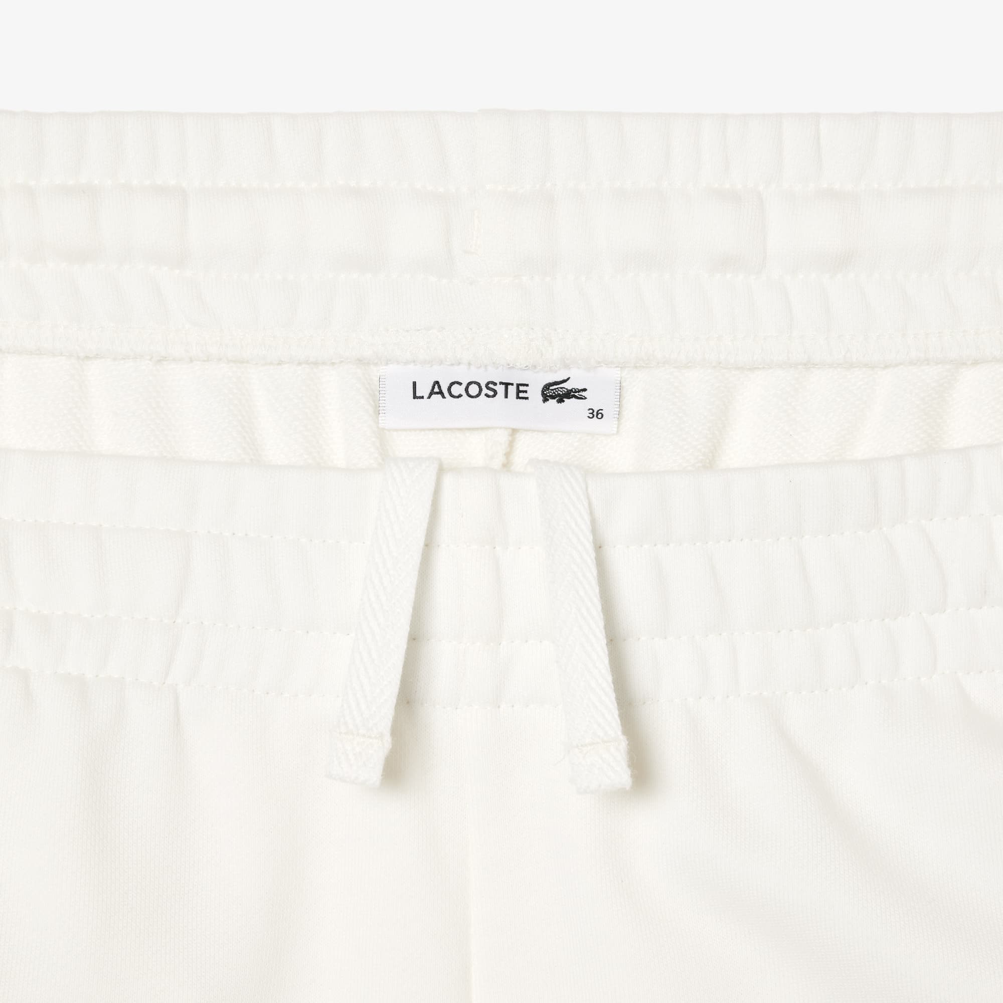 Pantalon de survêtement Jogger imprimé Lacoste Pantalons de survêtement - Blanc - Lacoste - Femme