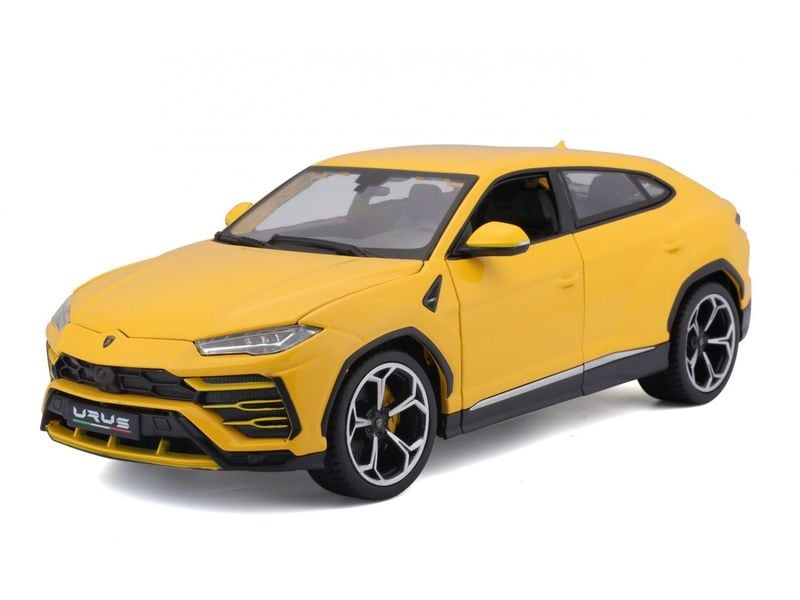 BBurago Lamborghini Urus Gelb 1:18 Sammlermodell im Massstab 1:18