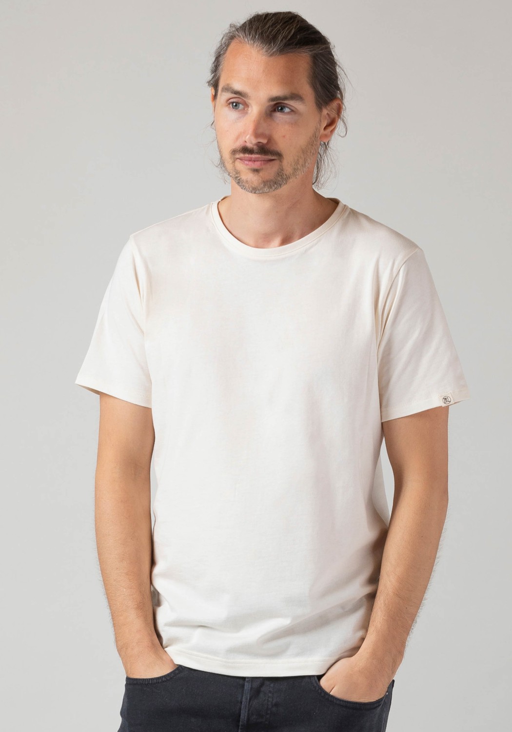 WE ARE ZRCL Herren-T-Shirt Basic Natural