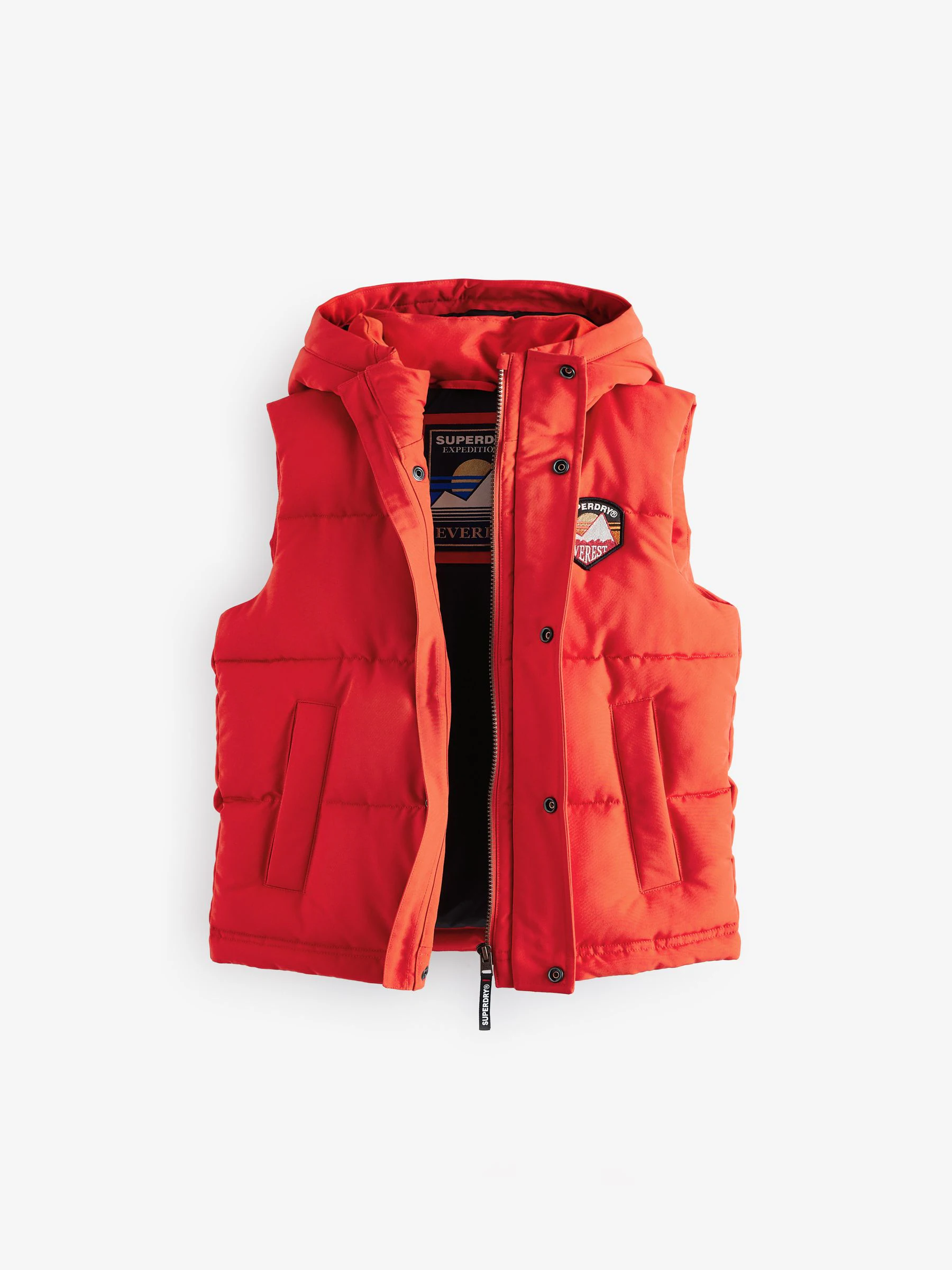 Oranje - Superdry - Everest - Gewatteerde bodywarmer