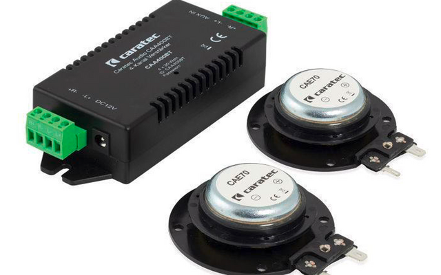 Caratec Audio CAS101BT Bluetooth Verstärkerset schwarz