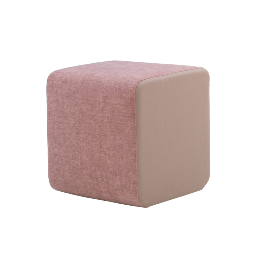 They & Me hocker Batida Roze 44 x 44 x 47 cm