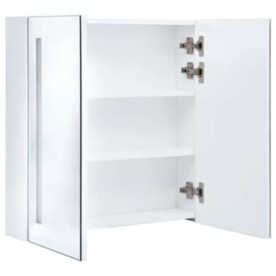 vidaXL - Badkamerkast - Wit - MDF - 62 x 14 x 60 cm