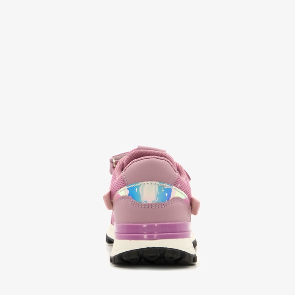 Braqeez meisjes sneakers met roze details