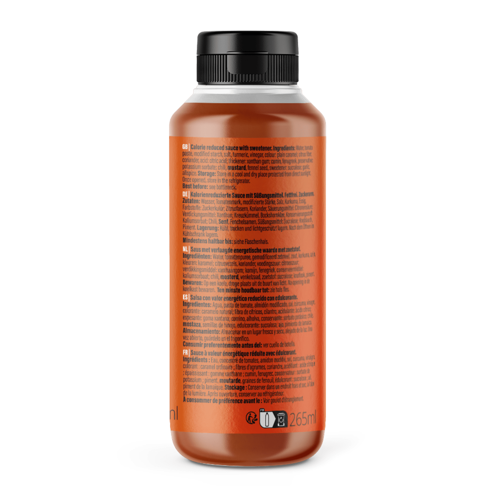 Mamma Mia Zero Saucen - 265ml - Curry Ketchup