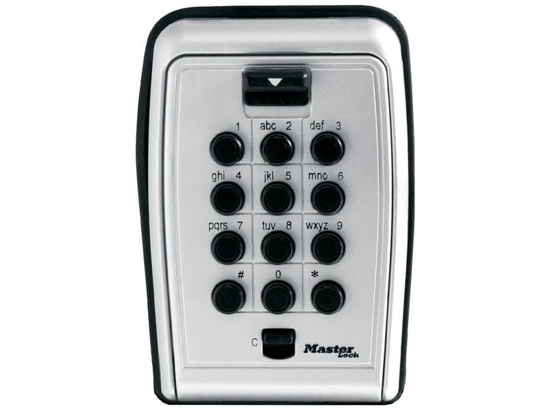 Masterlock Schlüsselsafe Select Access Grau Drucktasten-Schlüsselkasten