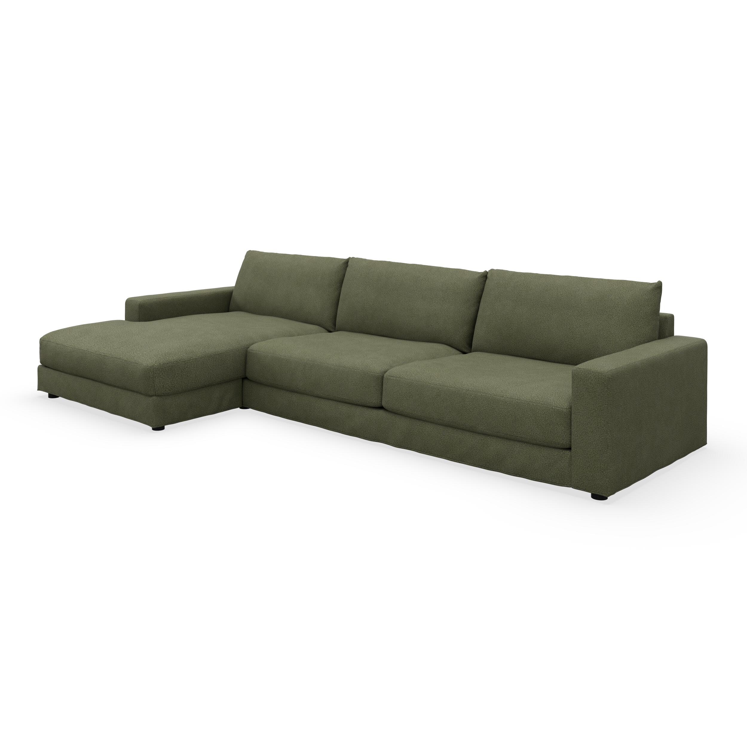 Norsberg venstrevendt sofa med chaiselong