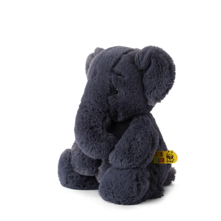 WWF Peluche Ebu l'Eléphant  | Gris anthracite