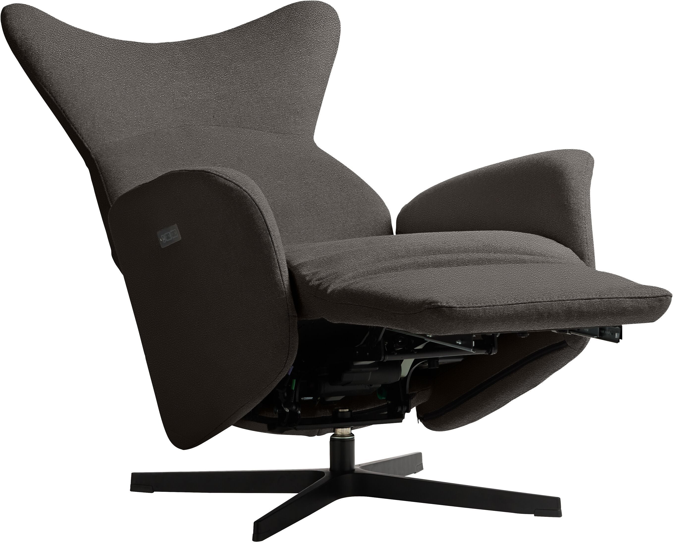 ASCAN Relaxsessel - Anthrazit / B: 76.0 cm x T: 78.0 cm x H: 114.0 cm