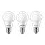 Normalpære LED 3-pk E27 8 W 806 lm