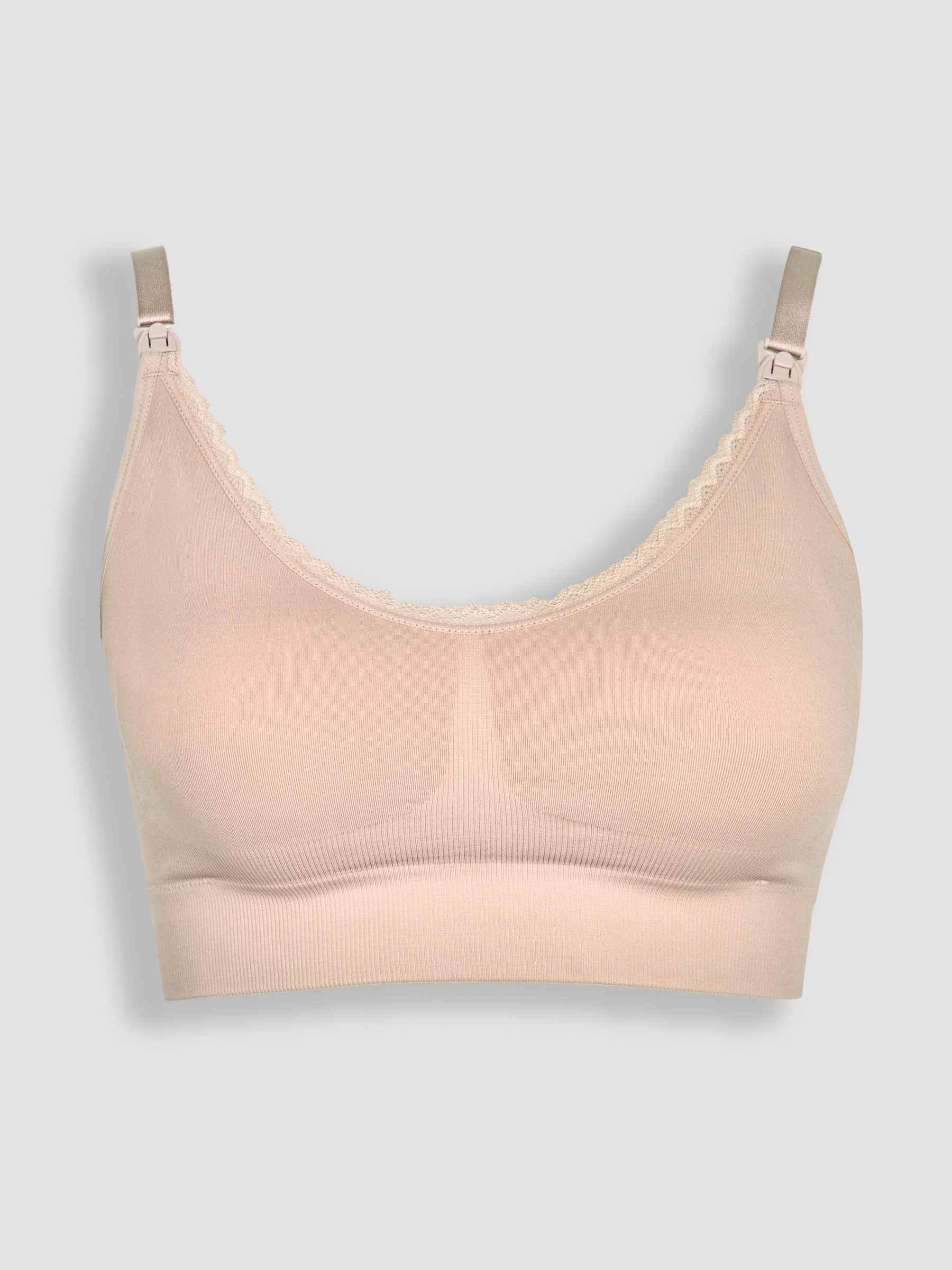 Roze - Emma-Jane Lace Trim Seamless Maternity & Nursing Bra