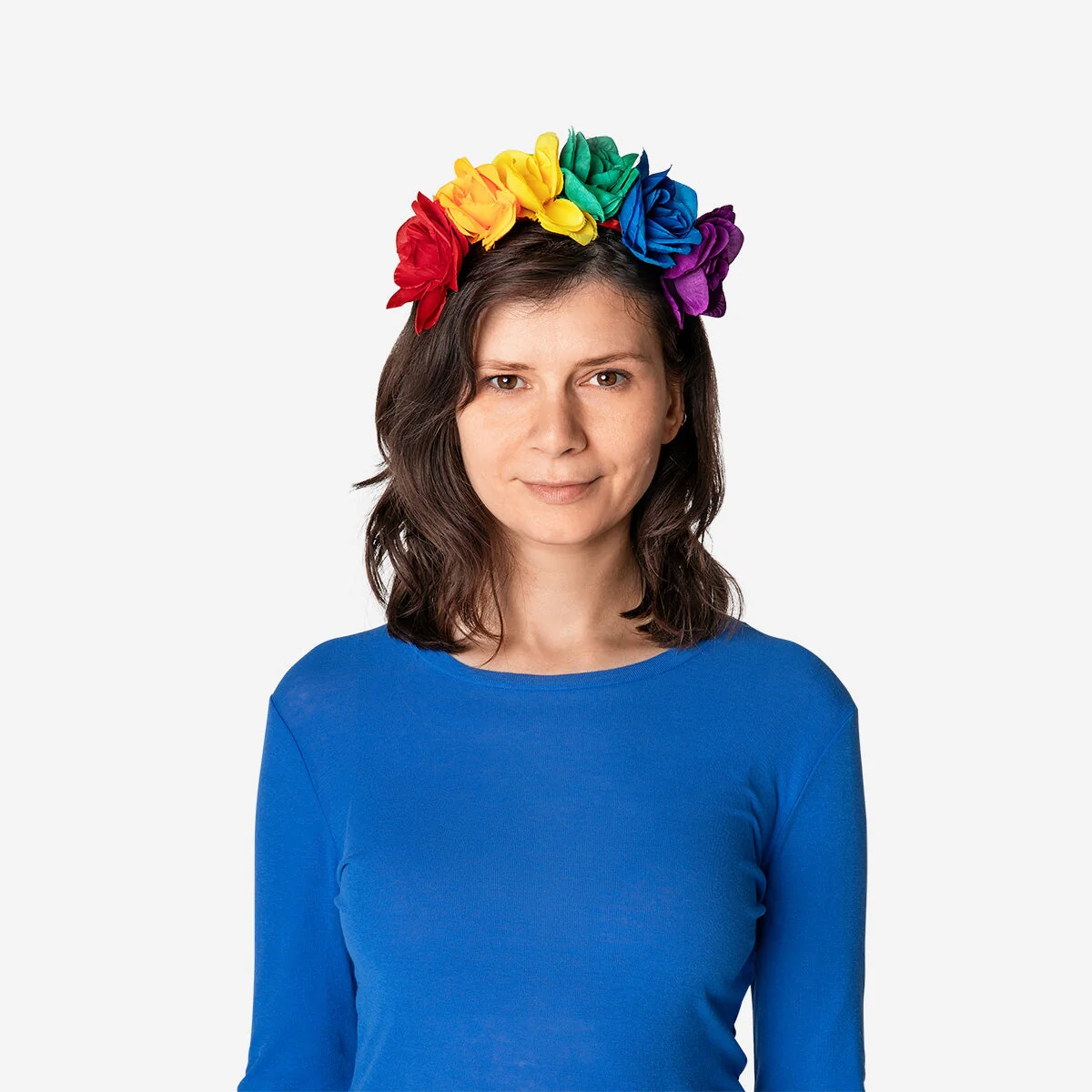 Hårbånd med blomst. Til voksne