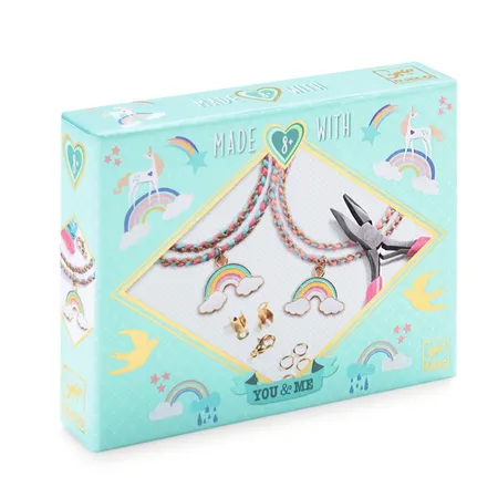 Djeco Schmuck basteln: Regenbogen