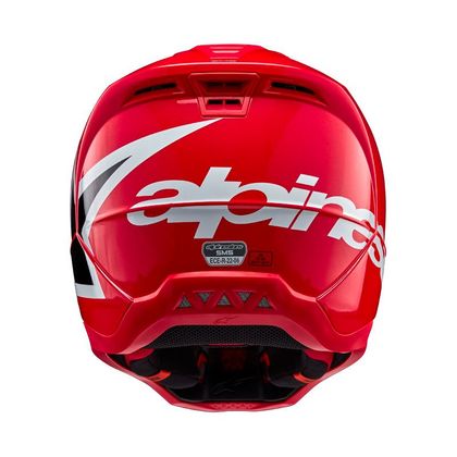 Casque cross Alpinestars SUPERTECH S-M5 - CORP 2024 - Rouge / Gris