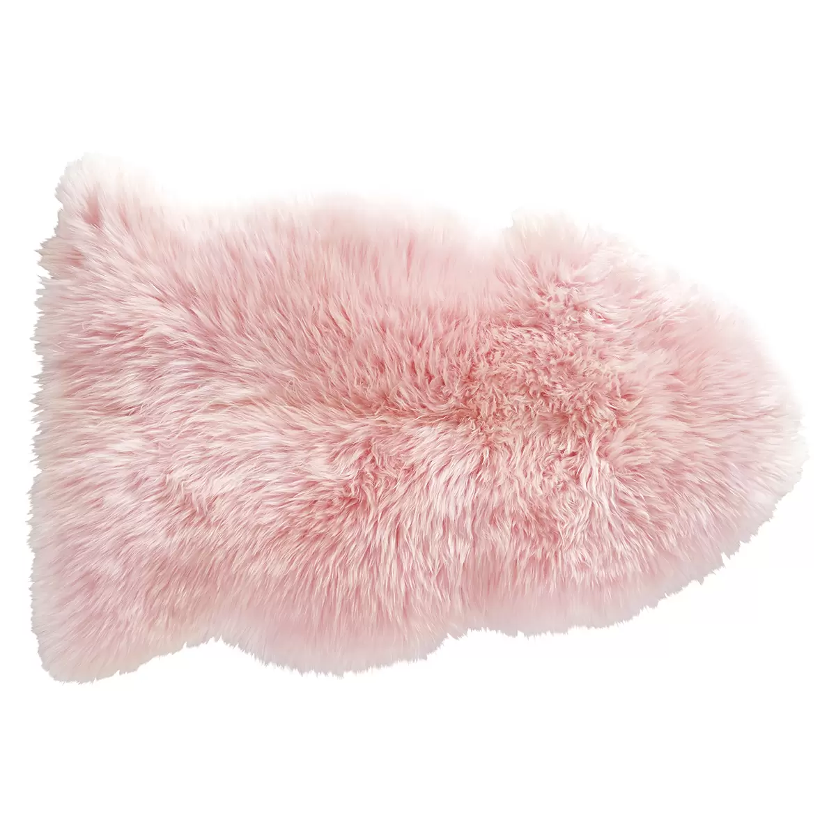 Echtes Schaffell Wollschaffell Rosa