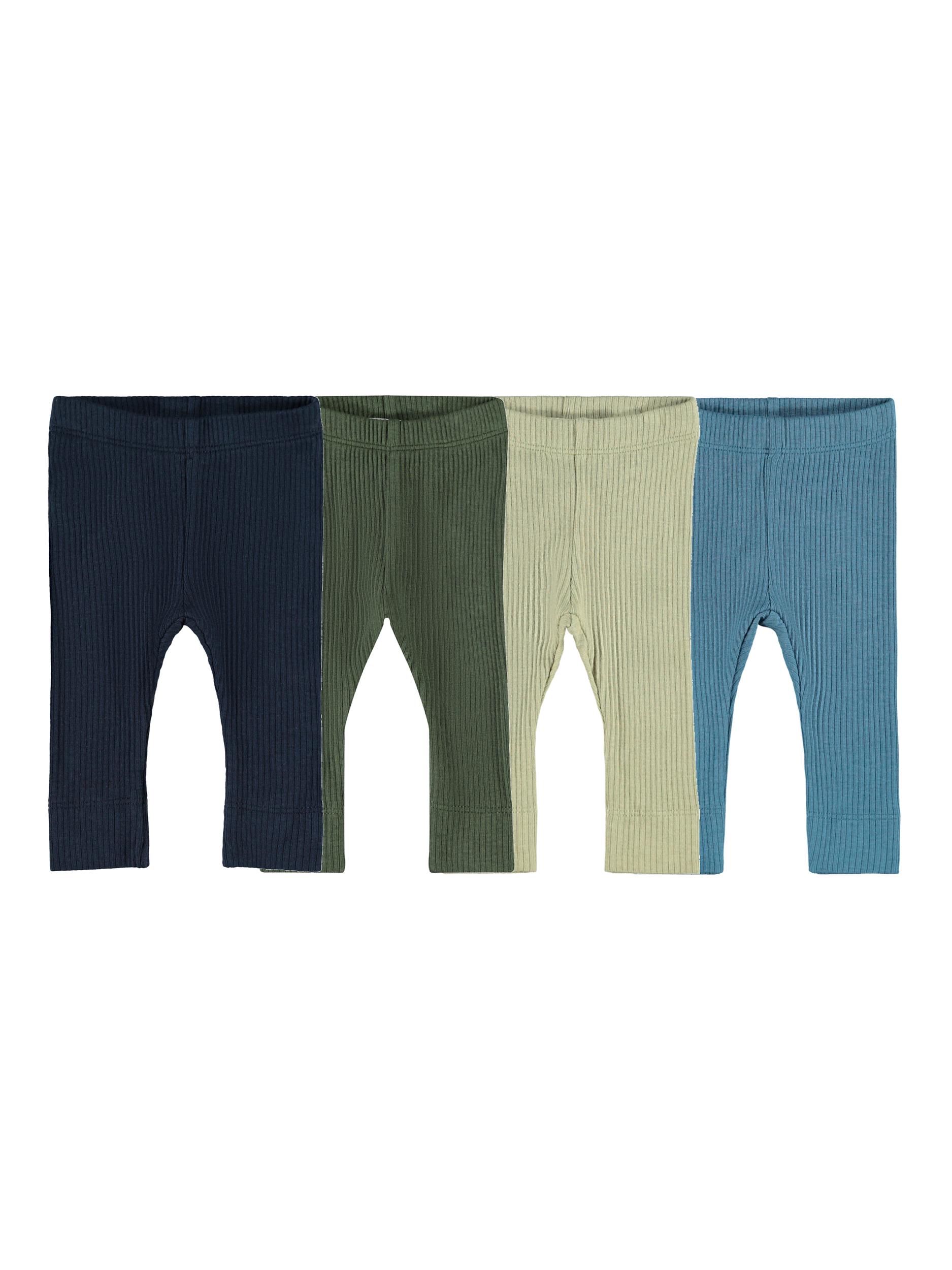 Leggings NBMKABILLE 4er-Pack in blau/grau