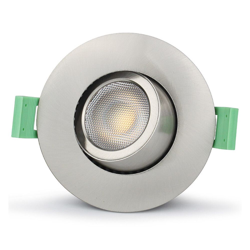 DOWNLIGHT ECOLITE DORIN 3000-4000K SINGEL BØRSTET STÅL