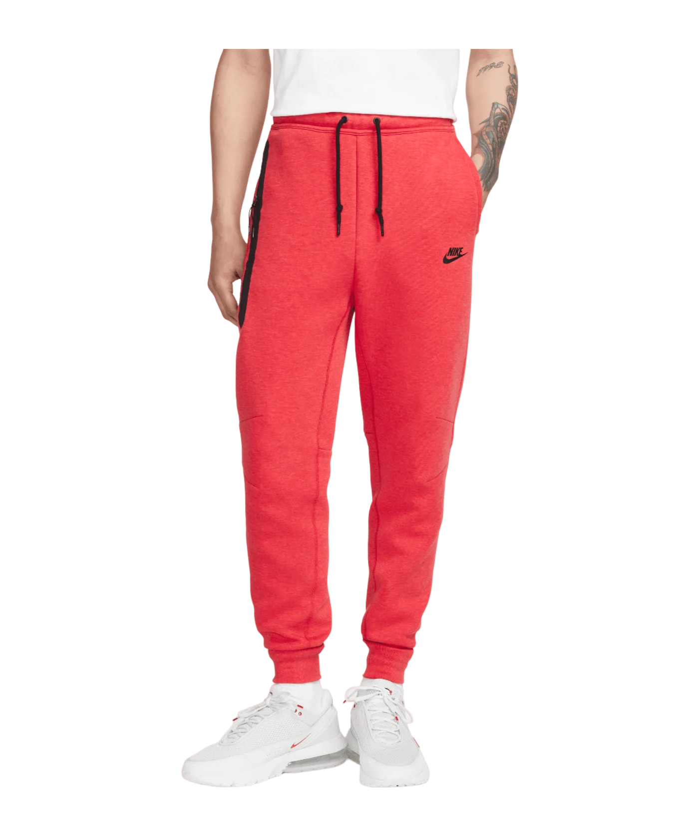 Nike Tech Fleece Jogginghose Rot Schwarz F672